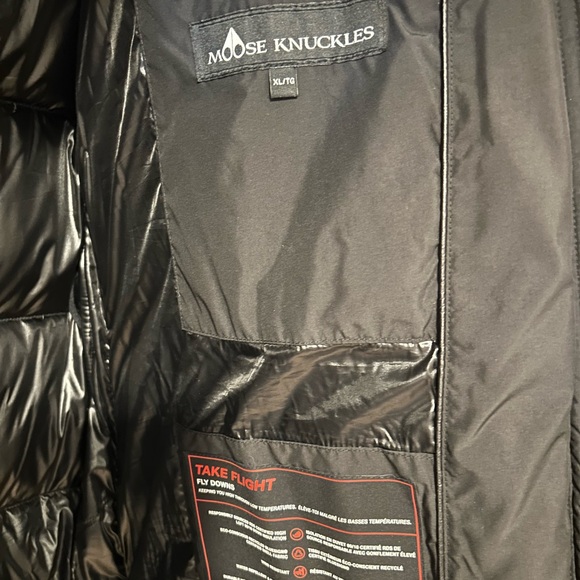 Moose Knuckles Long Down Puffer Coat - Picture 6 of 8